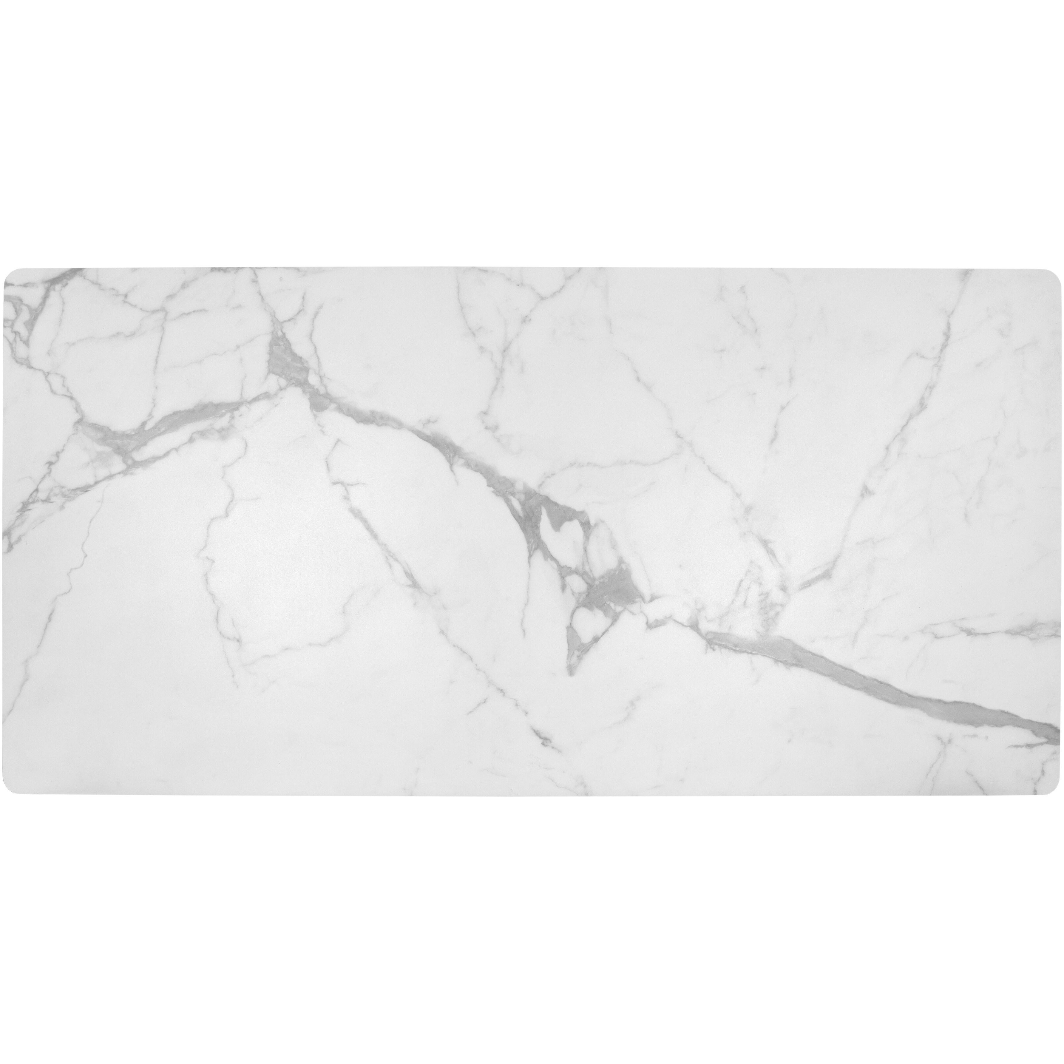 Queens 78.75 X 39.25 inch White / Smoke Grey Dining Table